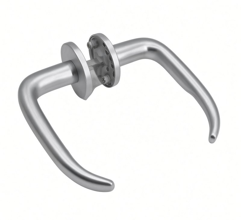 Milan lever softly arched with tapered end